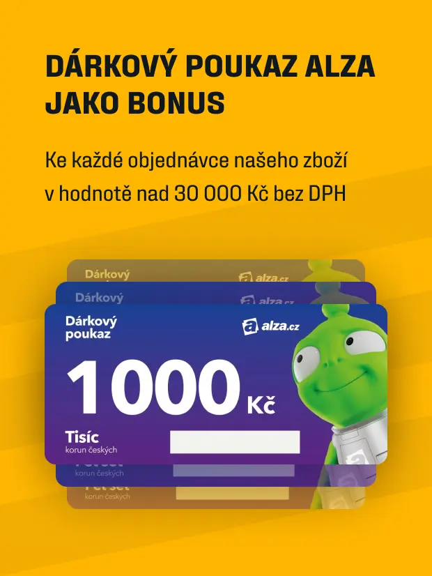 Dárkový poukaz Alza jako bonus