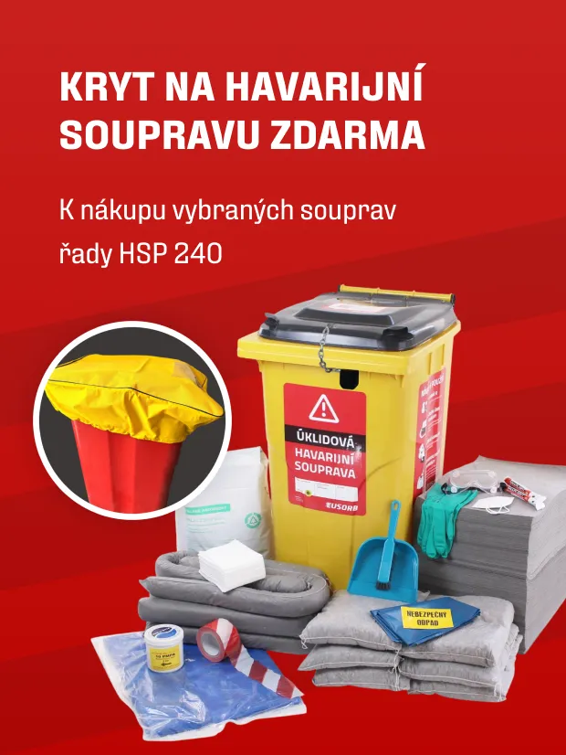 Kryt na havarijní soupravu zdarma