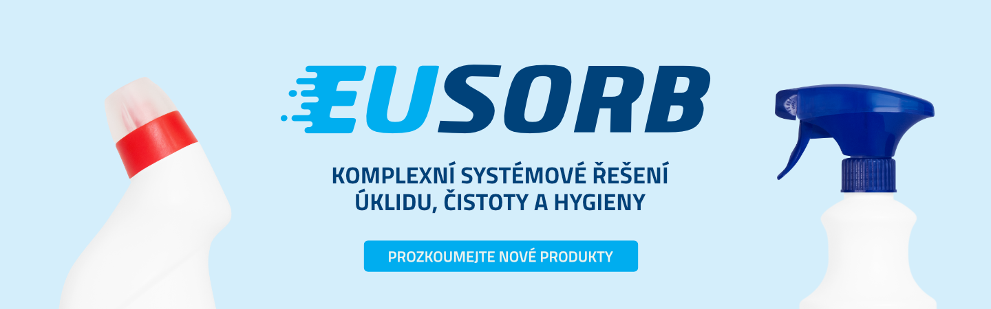 EUSORB – komplexní systémové řešení úklidu, čistoty a hygieny