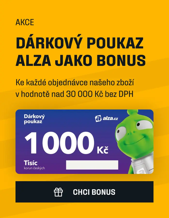 AKCE: Dárkový poukaz Alza jako bonus