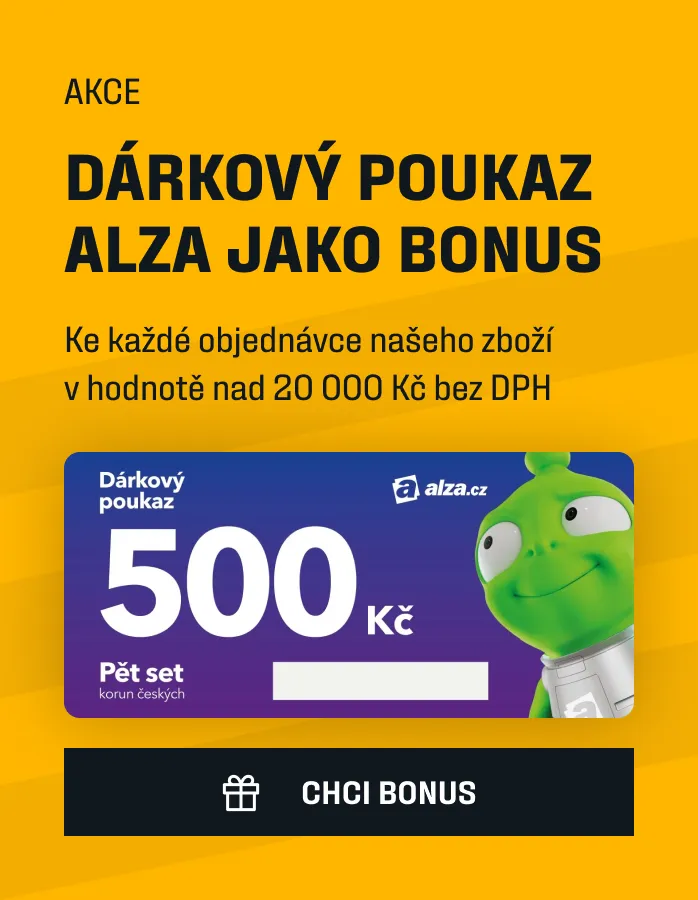 Dárkový poukaz Alza jako bonus