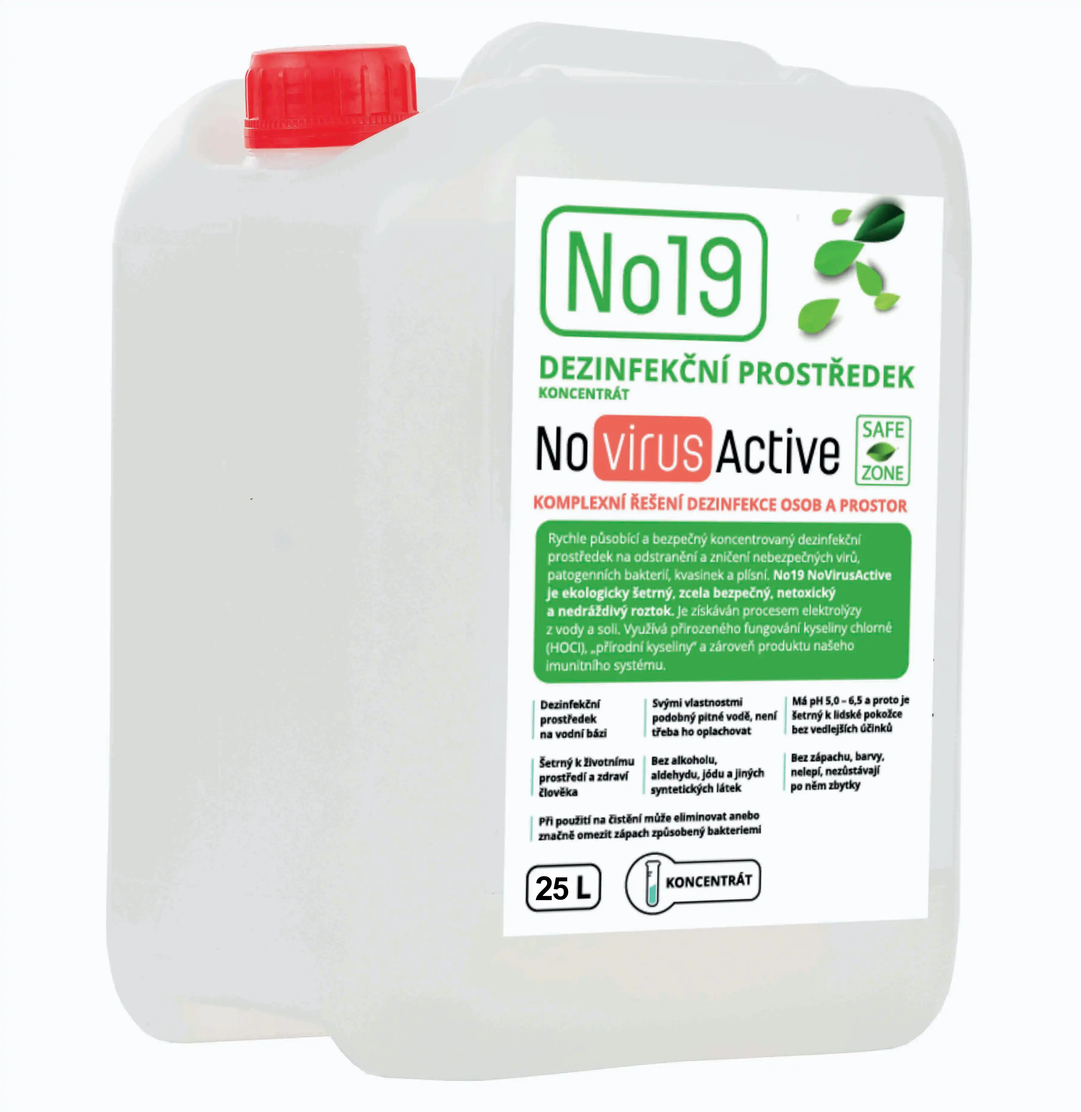 Náplň do dezinfekčních bran – přípravek No19