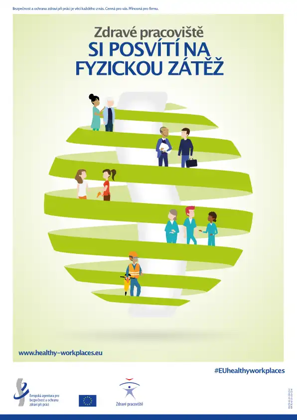 Zdravé pracoviště si posvítí na fyzickou zátěž (leták)