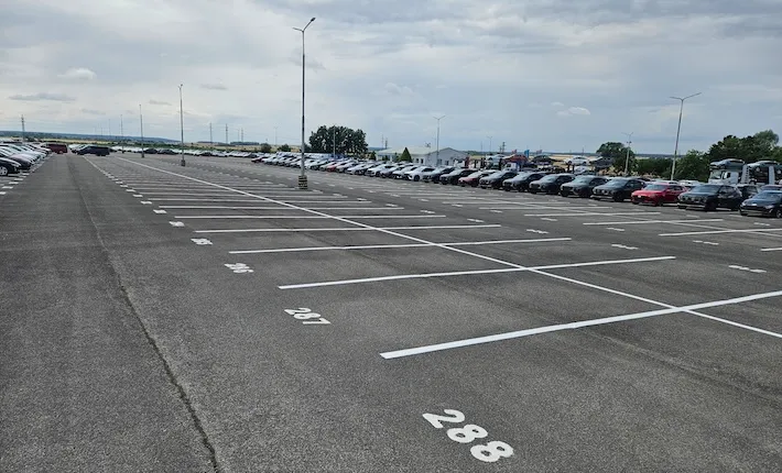 Značení venkovních ploch – parkoviště