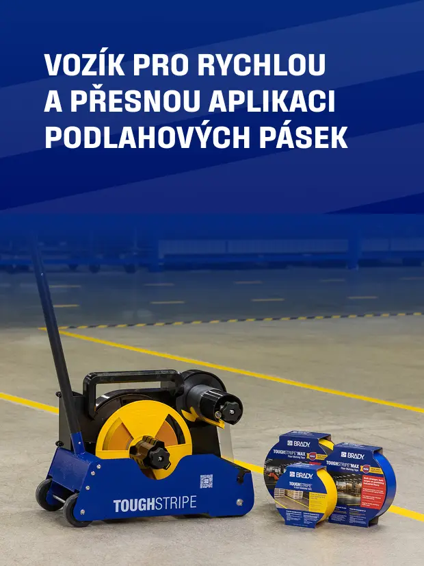 Vozík pro aplikaci podlahových pásek (BY APP)