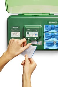 Použití zásobníku detekovatelných náplastí