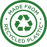 Logo Made From Recycled Plastic