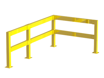 Modulové ocelové zábradlí