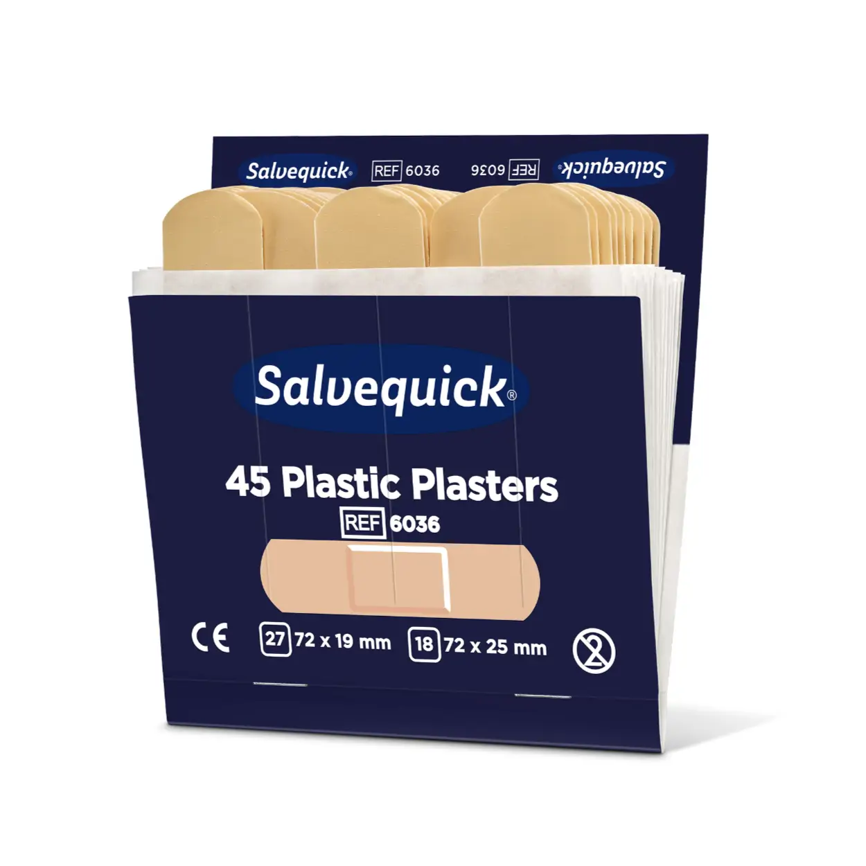 Plastové náplasti Salvequick